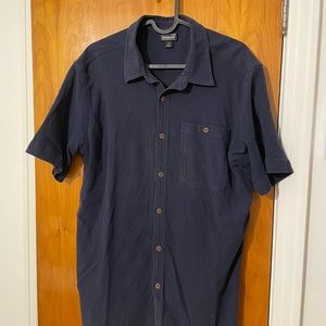 Patagonia A/C summer shirt navy medium